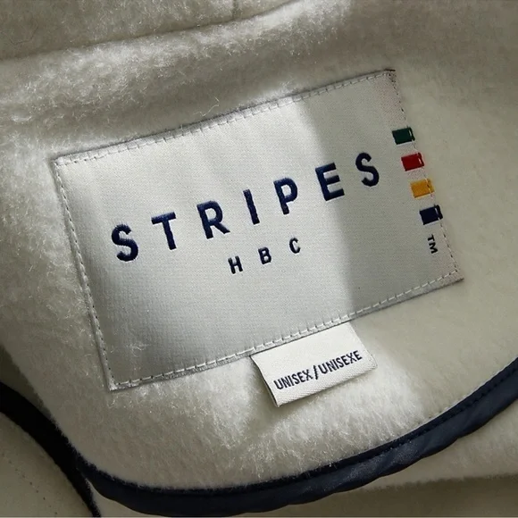 HBC Stripes Hudson’s Bay Company Blanket Coat - Picture 9 of 16